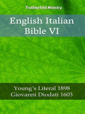 cover image of English Italian Bible VI